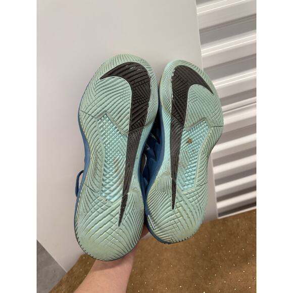 NIKE Zoom Vapor X HC Roger‎ Federer RF Tennis Shoes Sneakers US10.5 Green Abyss - Picture 8 of 9